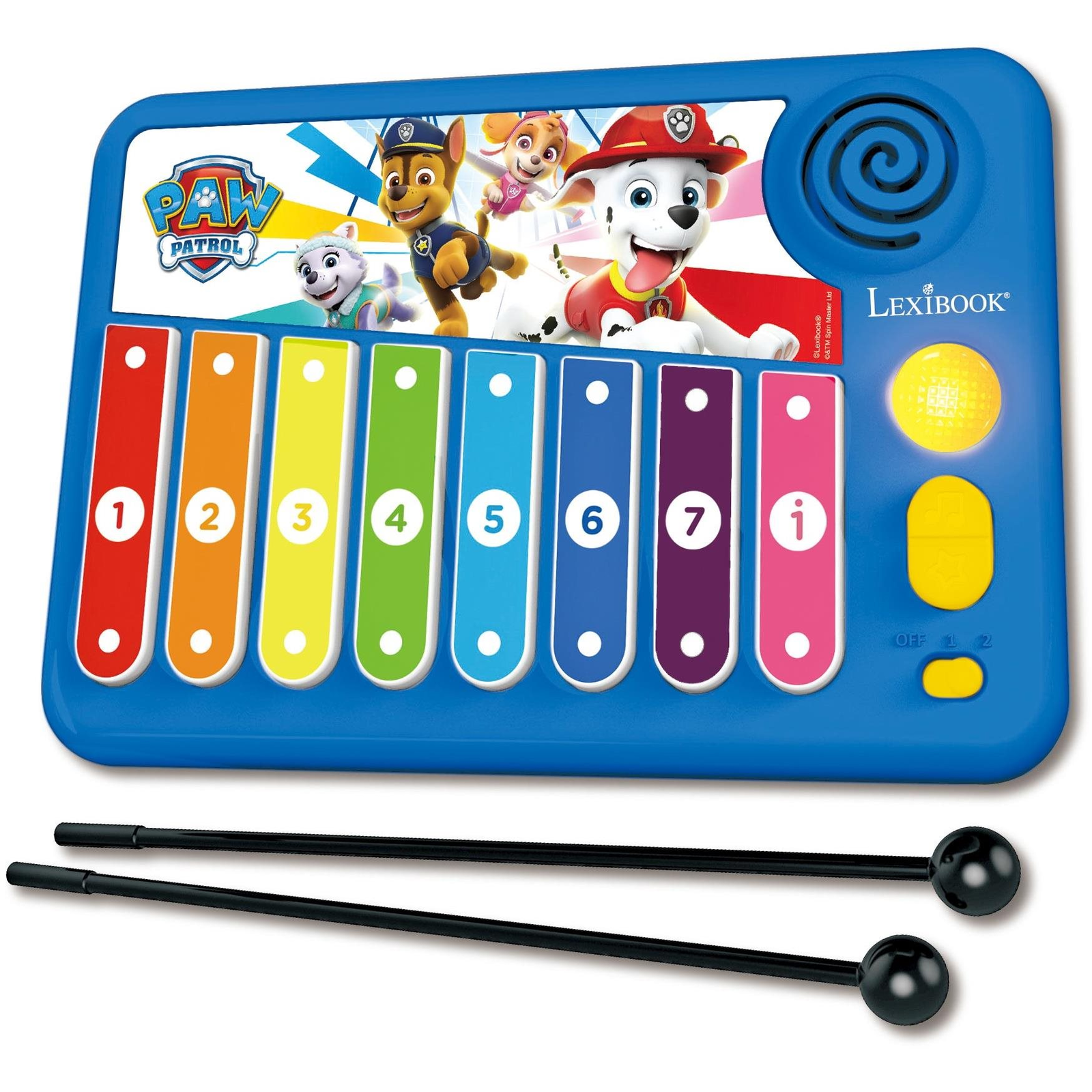 Lexibook XYLO-FUN Mancs őrjárat elektromos xilofon (3380743088037)