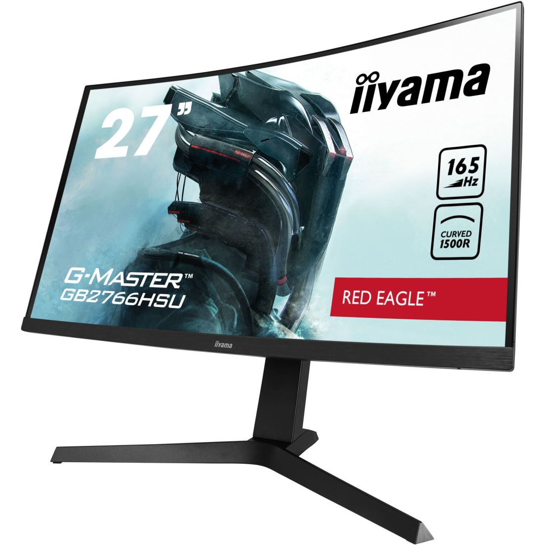 iiyama G-MASTER GB2766HSU-B1 27" ívelt gaming monitor 165Hz Full HD (GB2766HSU-B1)