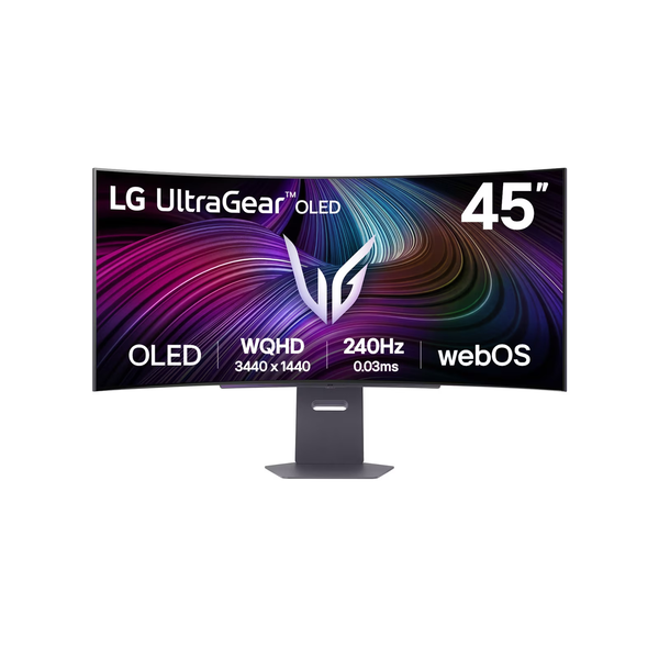Monitor LG UltraGear 45GR95QE-B - 45" OLED 800R UWQHD 0,03ms 240Hz