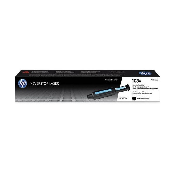 HP 103A Neverstop Eredeti Fekete Toner, 2500 oldal