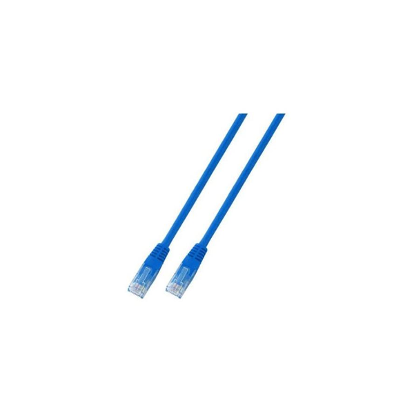 EFB RJ45 Patchkabel U/UTP, Cat.6, PVC, CCA, 7.5m, blau