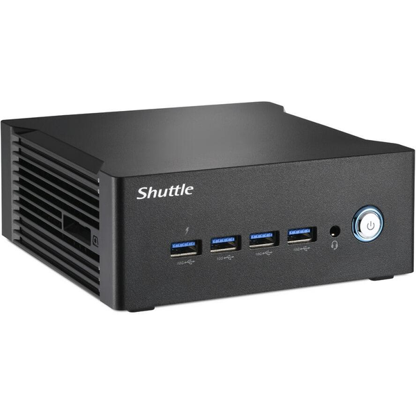 Shuttle Nano PC NA10H 1L maat pc Zwart 3,8 GHz