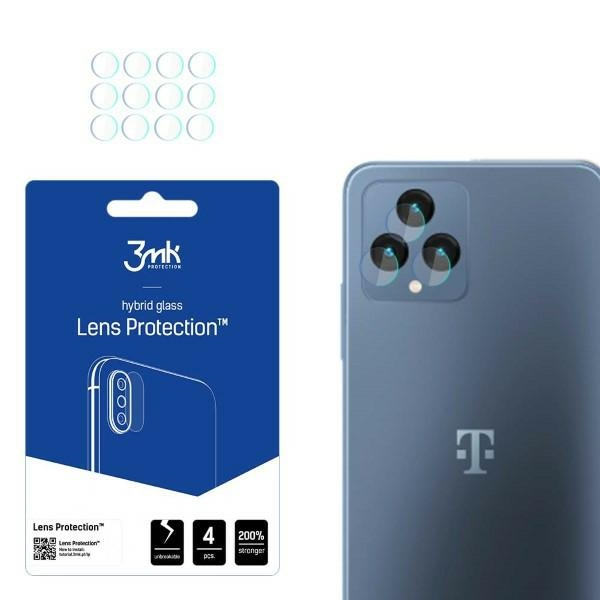 Hybridní Sklo na fotoaparát 3MK pro T-Mobile T Phone Pro 5G / Revvl 6 5G, 4