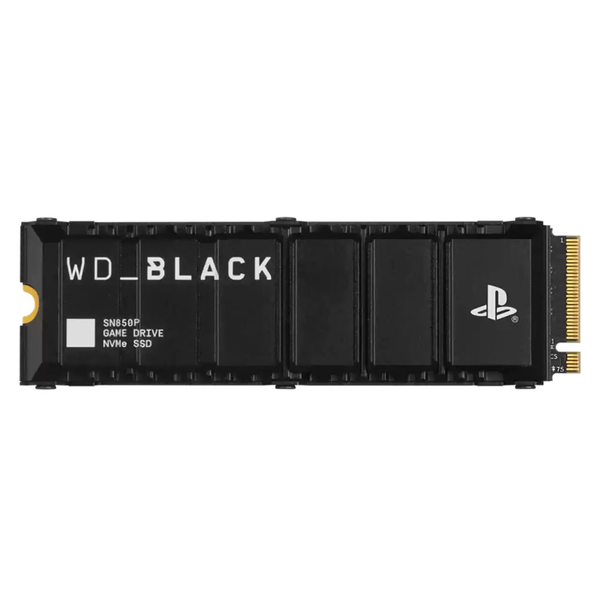 Western Digital Black SN850P 1TB M.2 NVMe SSD PS5 konzolhoz hűtőbordával