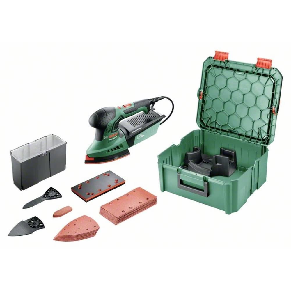 Bosch PSM 200 AES Multi brúska 26000 ot/min Čierna, Zelená 200 W (06033B6002)