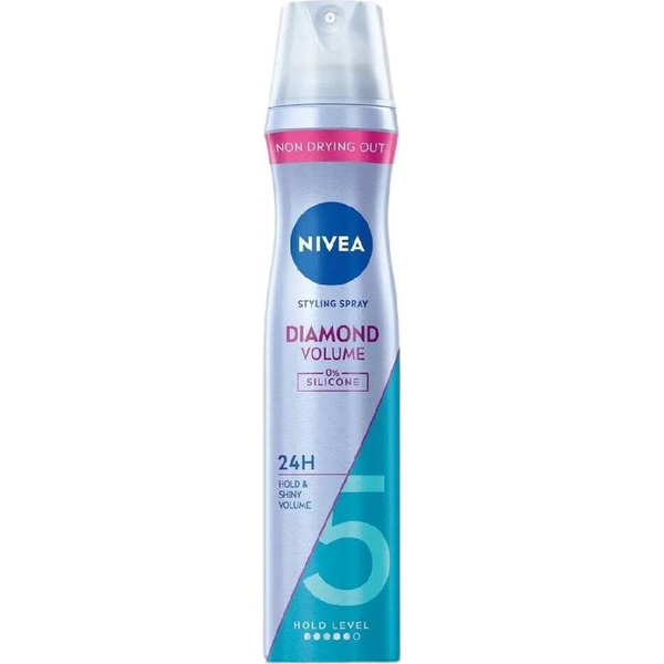 Nivea Diamond Volume lak za lase, 250 ml