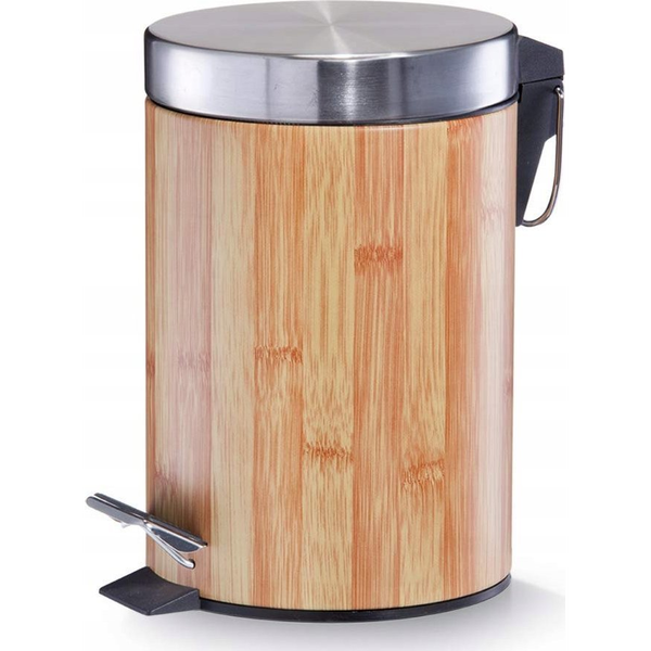 Kosz na pranie Zeller Kosz łazienkowy BAMBOO, pojemnik na śmieci - 3 l, ZELLER