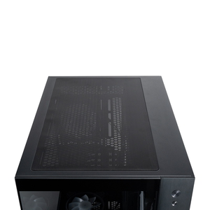 Chieftec Visio GM-30B-TG-OP Midi Torony Számítógépház + 6db 120mm ARGB ventilátor - Fekete