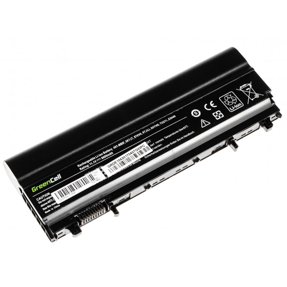 Green Cell DE106 Dell Latitude Notebook akkumulátor 6600 mAh (DE106)