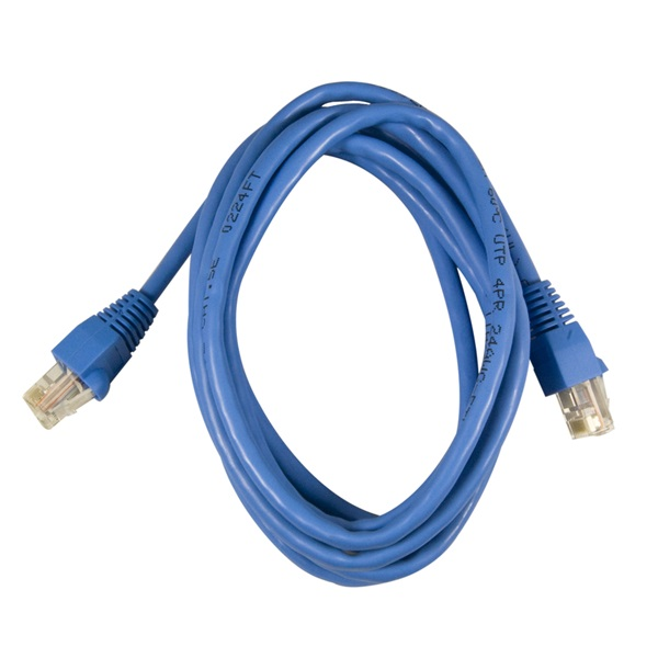 LEGRAND patch kábel RJ45-RJ45 Cat6 árnyékolatlan (U/UTP) LSZH (LSOH) 0,5 méter kék d: 5,2mm AWG24 LCS3 (051545)