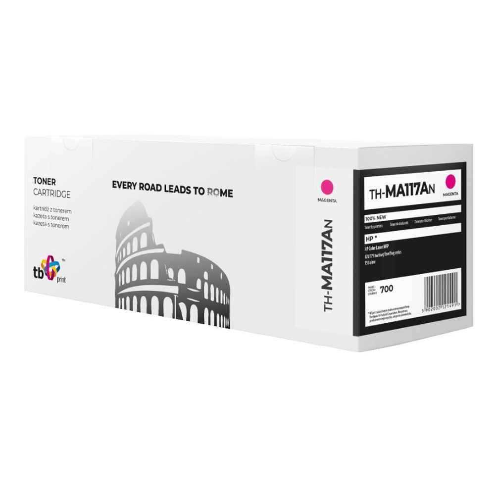 TB (HP W2073A 117A) Toner Magenta (TH-MA117AN)