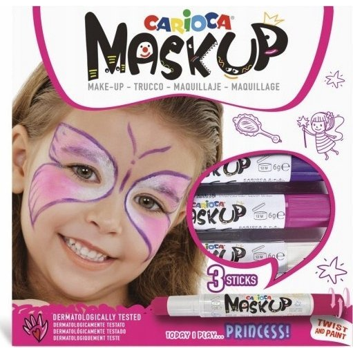 Carioca Maskup: Hercegnő arcfestő szett 3 színnel