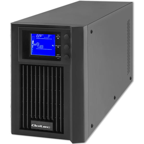 Qoltec Pure Sine Wave 2000VA / 1600W On-line UPS