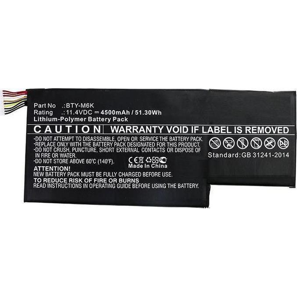CoreParts MBXMSI-BA0011 ricambio per laptop Batteria