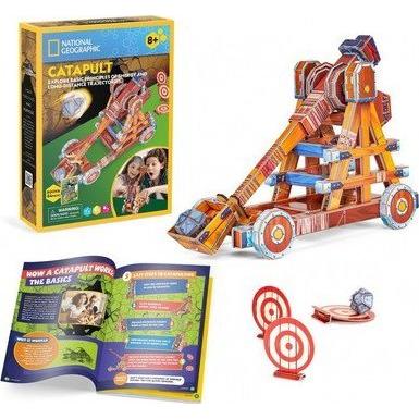 Cubicfun National Geographic 3D Puzzle 84 Darabos - Katapult (306-DS1086H)
