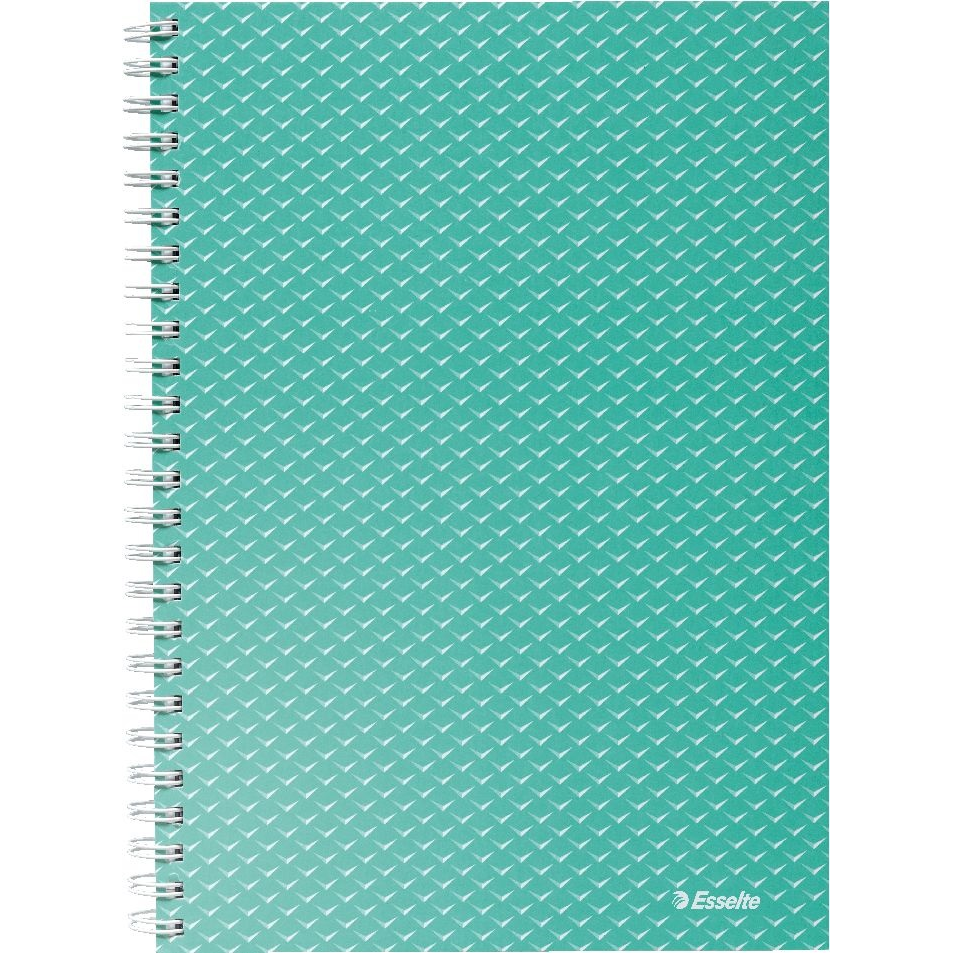 Esselte Colour'Breeze 80 lapos A5 kockás spirálfüzet - Zöld (628467)