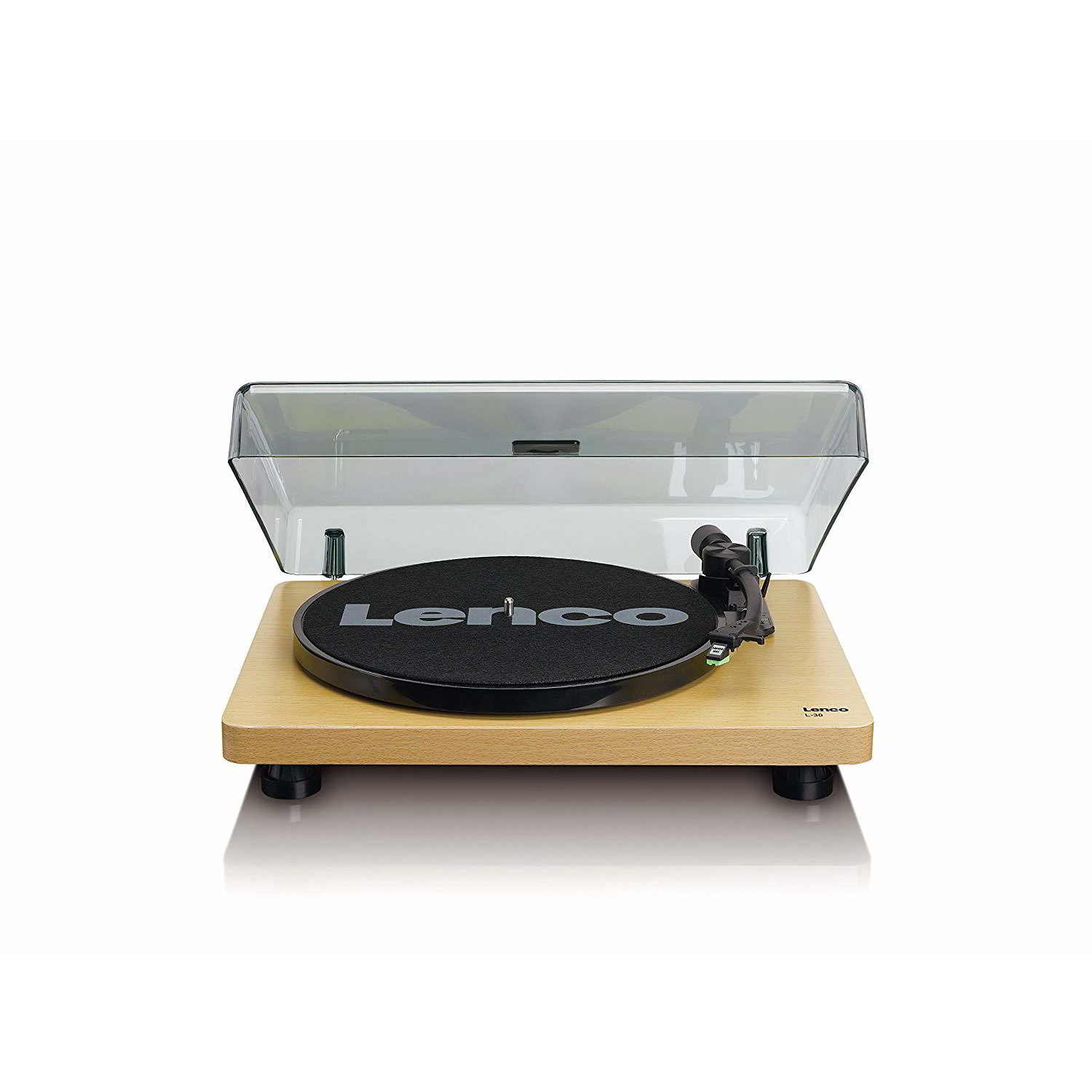 Lenco L-30 WD Lemezjátszó - Barna (L-30WD)