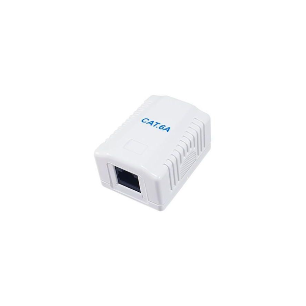 Equip Aufputzdose Cat6A 1-Port RJ45 UTP