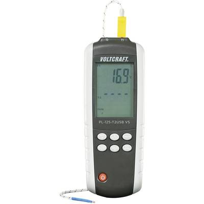 Priemyselný teplomer VOLTCRAFT PL-125-T2 2 CH (PL-125-T2)