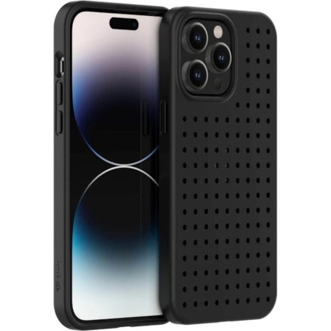 Zestaw Etui Pinit Dynamic + Sport Pin iPhone 14 Pro 6.1" Fekete Minta 1 Tok (KAT06703)