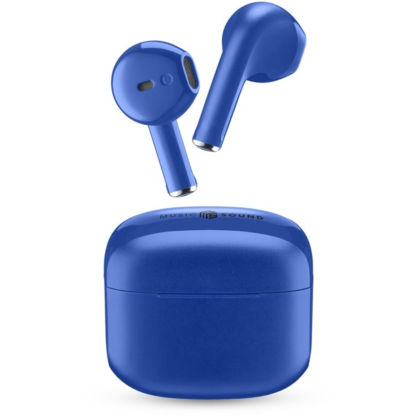 Music Sound Swag Headset Draadloos In-ear Oproepen/muziek Bluetooth Blauw