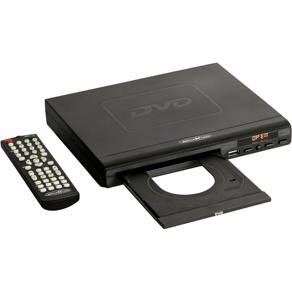 Reflexion DVD367 Hordozható DVD / CD Lejátszó - Fekete