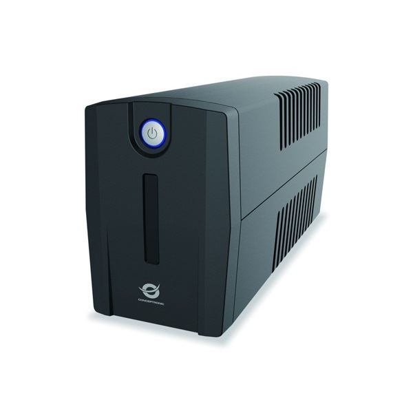 Conceptronic ZEUS02E UPS-enhed Interaktivt indgangsstik 0,85 kVA 480 W 4 AC stikkontakt(er)