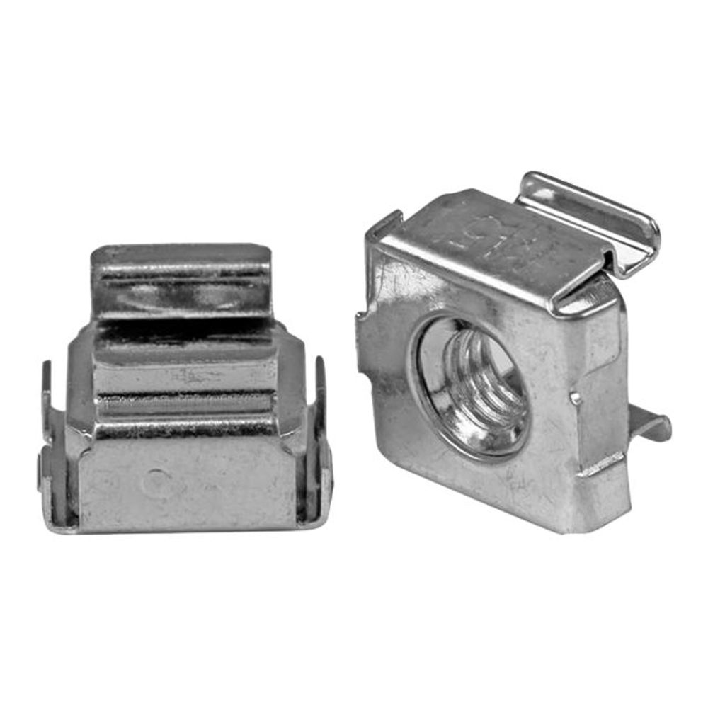 StarTech.com 50 Pkg M5 Cage Nuts for Server Rack Cabinets - M5 cage nuts - Rack cage nuts - cage nuts (CABCAGENUTS) rack nuts (CABCAGENUTS)