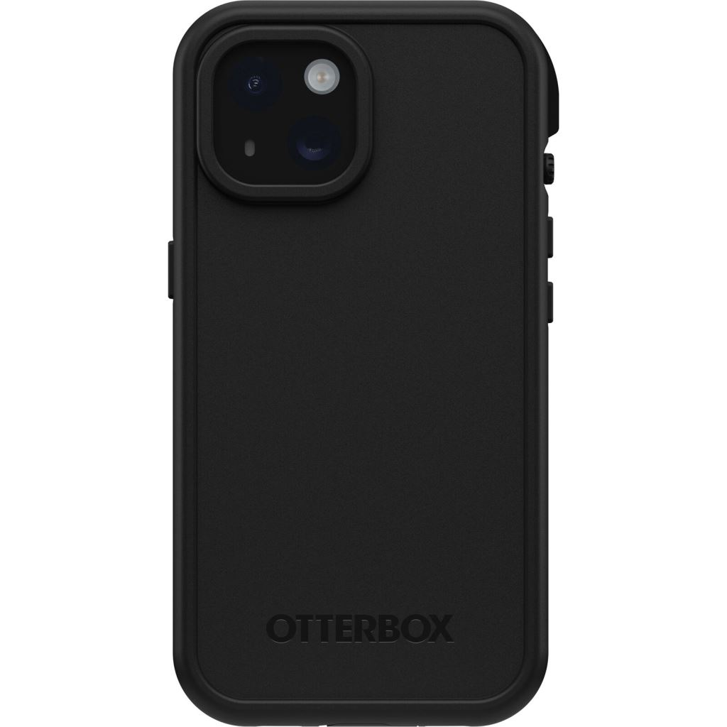 OtterBox Fre Series for MagSafe iPhone 15 vízálló tok fekete (77-93438) (77-93438)