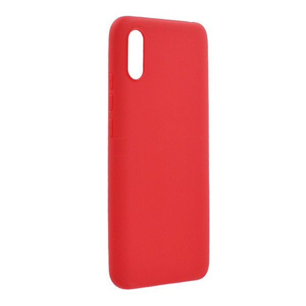 Szilikon telefonvédő (matt) PIROS [Xiaomi Redmi 9A (Redmi 9 AT)]