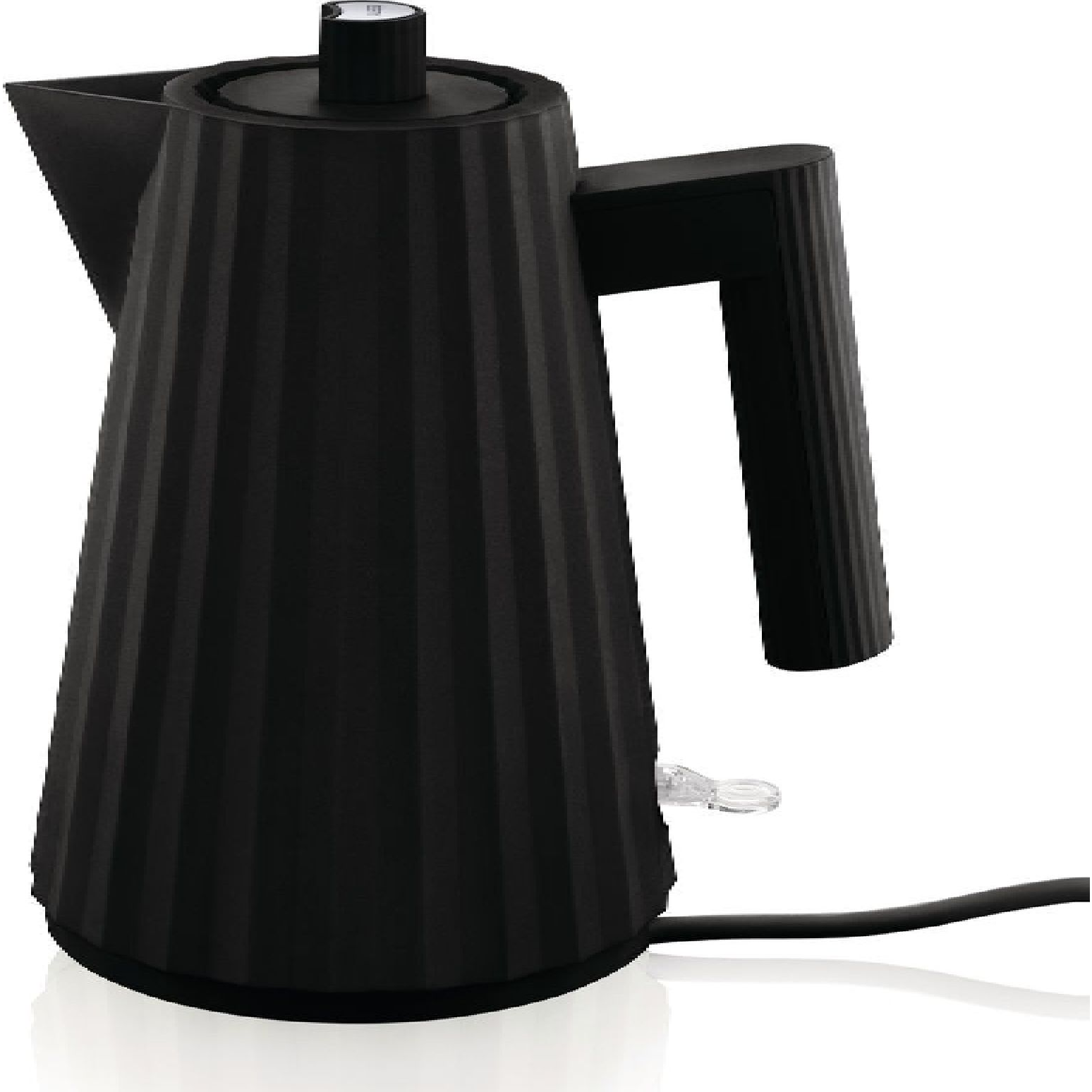 Alessi Plissé Electric Kettle Vízforraló - Black, 1 l (MDL06/1B)