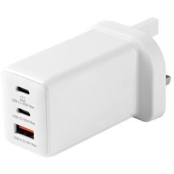 eSTUFF ES636067-BULK Caricabatterie per dispositivi mobili Universale Bianco AC Ricarica rapida Interno