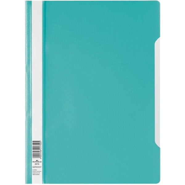 Durable A4 PP türkiz gyorsfűző (257320)