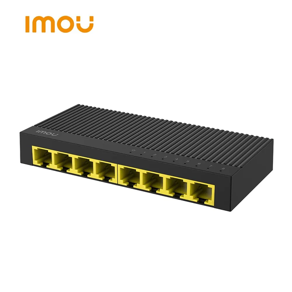 8-PORTOVÝ LAN SWITCH TYPU RJ45 IMOU SG108C 10-1000 MBPS RÝCHLY KOMPATIBILNÝ