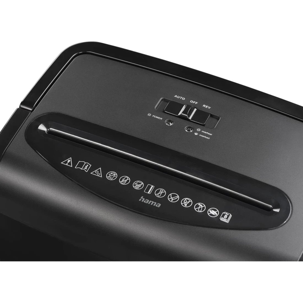 Hama Prime M80 papiervernietiger Microversnippering 68 dB 22 cm Zwart