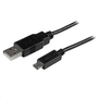 StarTech.com USBAUB2MBK USB кабел 2 м USB 2.0 USB A Micro-USB B Черен