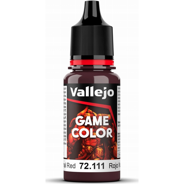  Vallejo Vallejo: 72.111 - Game Color - Nocturnal Red (18 ml)