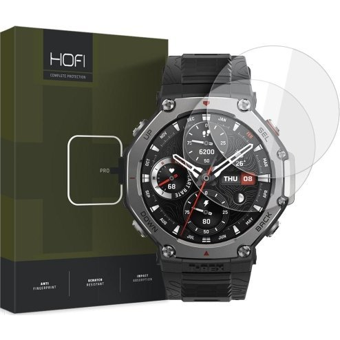 HOFI GLASS PRO+ KALJENO STEKLO 2-PAKET ZA AMAZFIT T-REX 3 CLEAR
