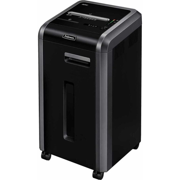 Fellowes 225Ci distruggi documenti Triturazione incrociata 65 dB 24 cm Nero, Argento