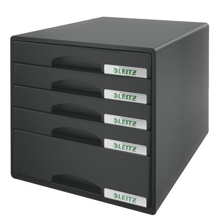 Leitz 52110095 skuffeindsats Sort