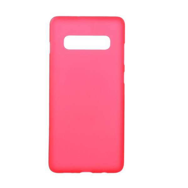 Szilikon telefonvédő (matt) PIROS [Samsung Galaxy S10 (SM-G973)] (5996457851348)