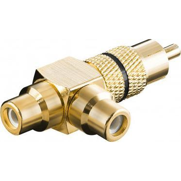 Goobay 11387 RCA Apa - 2x RCA Anya Elosztó (JAB-857358)