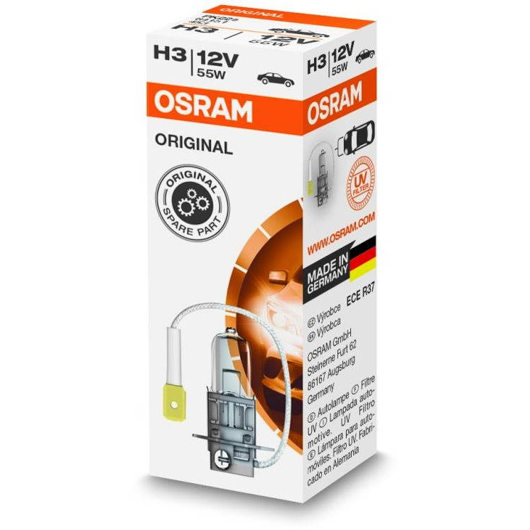 OSRAM H3 eredeti 12V 55W PK22s (64151)