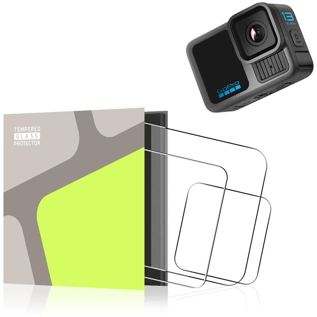 Tempered Glass Protector GoPro Hero 13 Black üvegfólia - vízálló (TGK-GP13H-03)