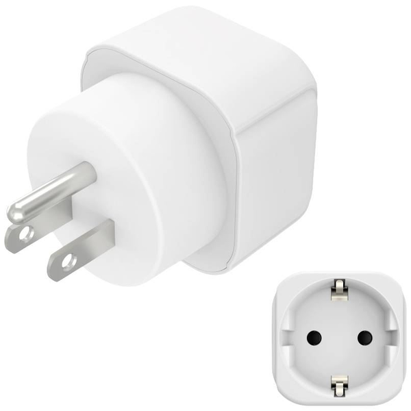 Hama 00223438 adattatore per presa di corrente Tipo B Tipo C (spina europea) + Tipo F Bianco
