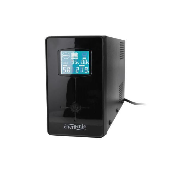 UPS GEMBIRD EG-UPS-031, Mini tower, 650VA/390W, AVR, 2 IEC контакта, 1 Schuko контакт