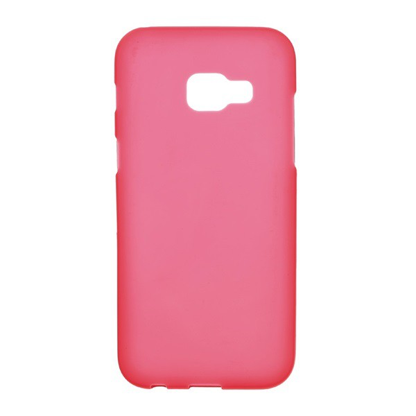 Szilikon telefonvédő (matt) PIROS [Samsung Galaxy A3 (2017) SM-A320F] (5996457683154)