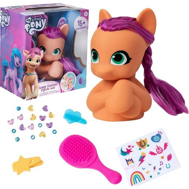 Én Kicsi Pónim! Hajformázó Pónifej Matricákkal (ZA5430)