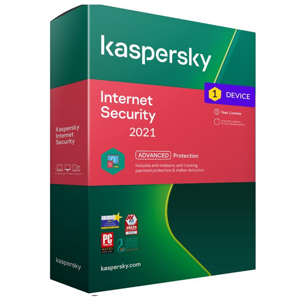 Kaspersky Internet Security - 1 eszköz / 1 év
