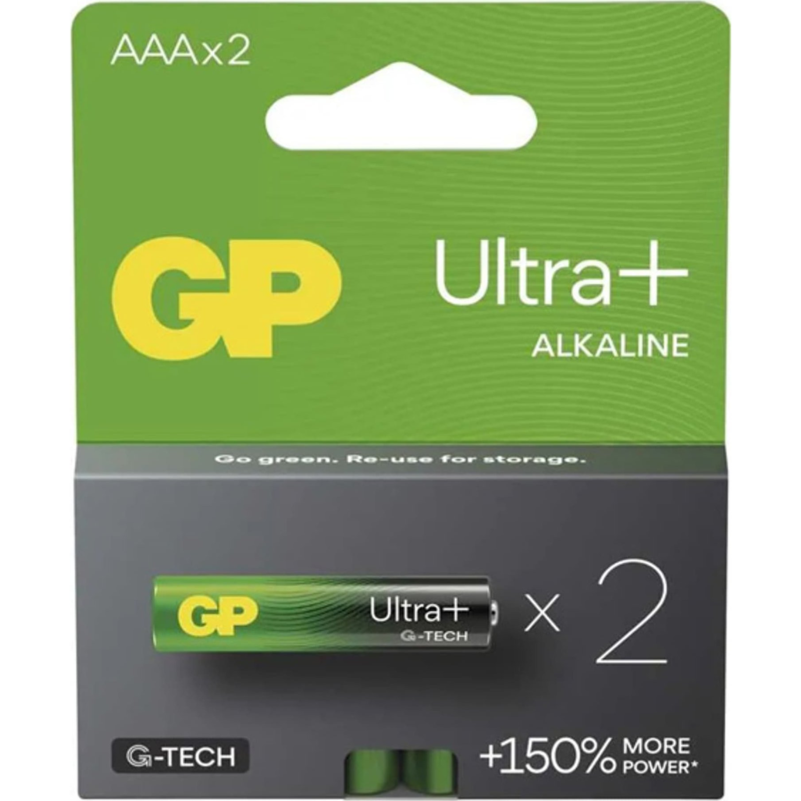 GP B03112 Ultra Plus alkáli ceruzaelem AAA (2db/csomag) ( )